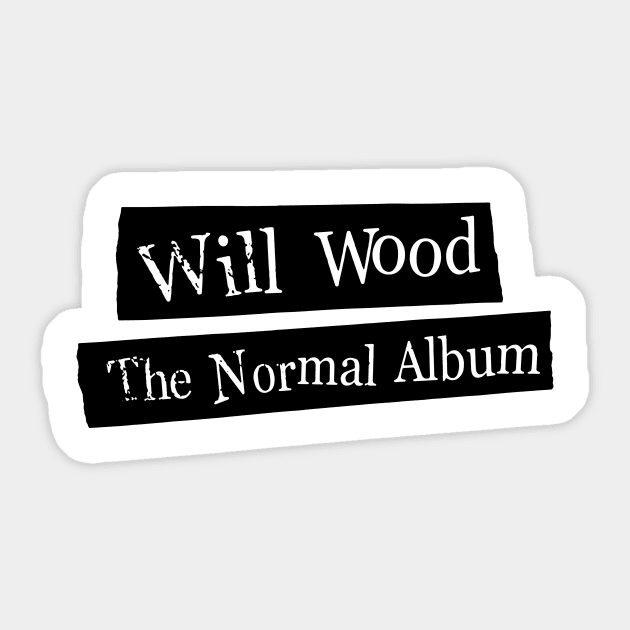 will wood Sticker by Venn Jacobs